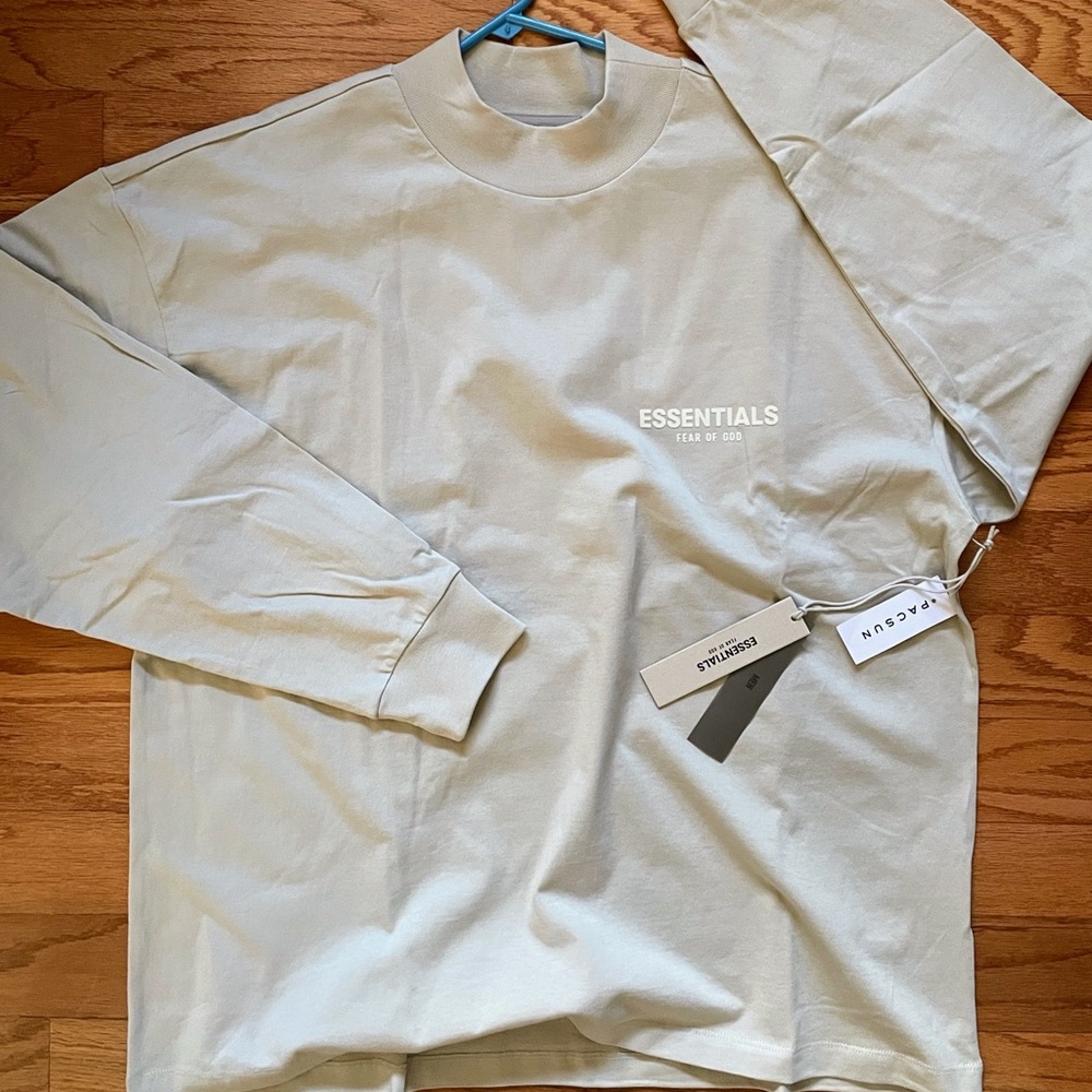Fear of God Essentials Wheat Long Sleeve T-Shirt
